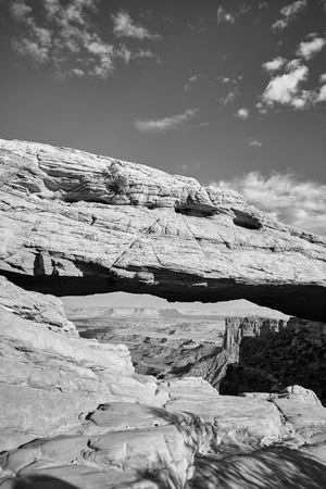 Mesa Arch in the Canyonlands National Park, Utah, USA.