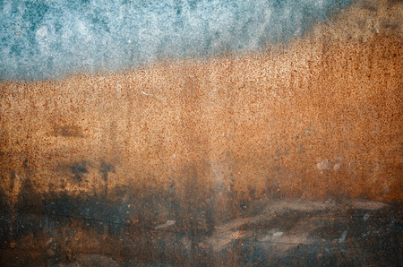 Abstract grunge rusty wall background or texture.の写真素材