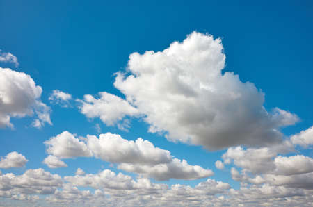 Cloudscape in a beautiful sunny day.の写真素材