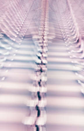 Futuristic abstract background, motion blurred lights and shapes.の写真素材