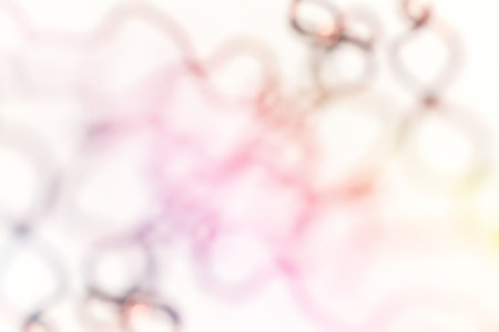 Blurred picture of tangled wires, abstract background.の写真素材