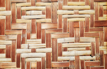 Bamboo mat background or texture.