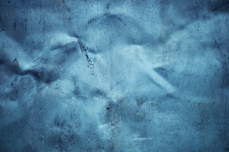 Photo of old and worn steel sheet metal, abstract background.の写真素材