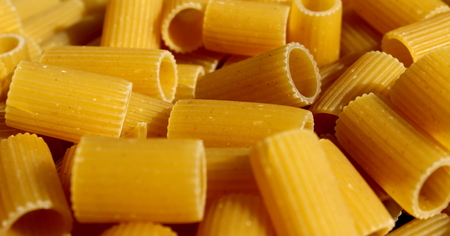 Half sleeves raw pasta textureの写真素材