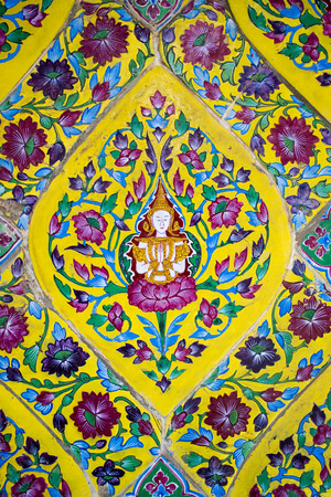 Wat rajabopit angel on the wall stock