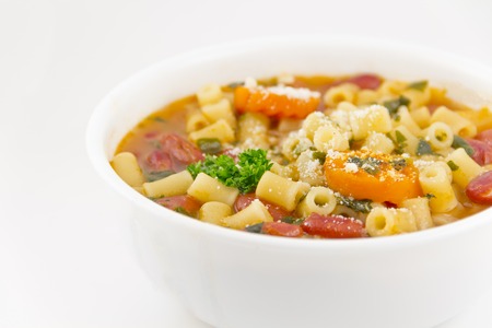 Everyone's favorite Italian bean soup, pasta Fagioliの写真素材