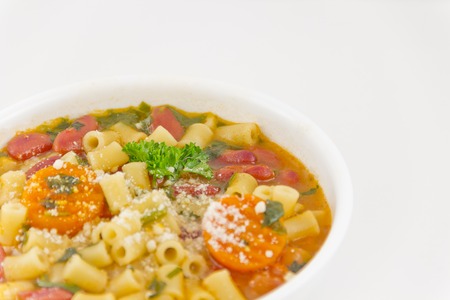Everyone's favorite italian bean soup, Pasta Fagioliの写真素材