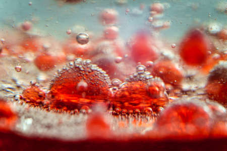 Healthy human red bloodcells abstract concept backgroundの写真素材