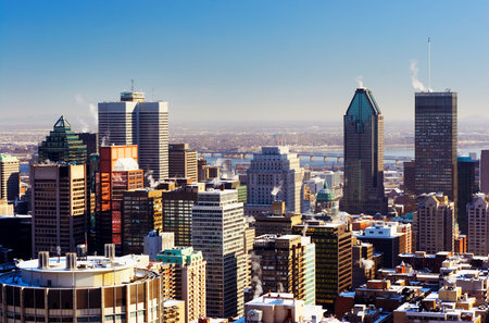 Downtown, skyscrapers, business centers.の写真素材