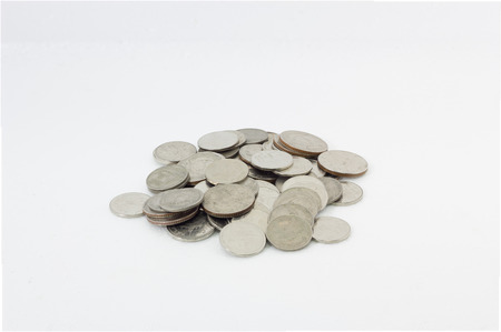 Thai coins currency of Thailand.