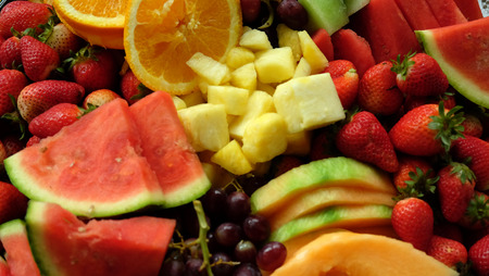 Mixed fruit platter