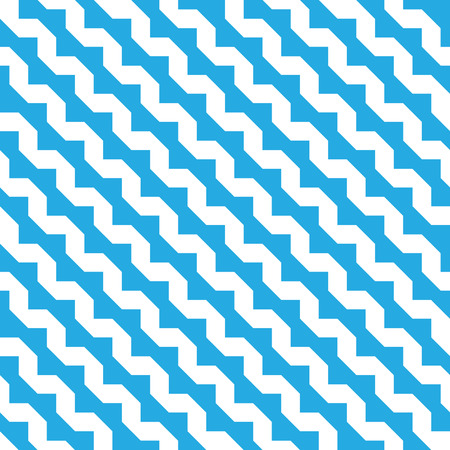 Seamless pattern background. Diagonal white and blue stripes.のイラスト素材