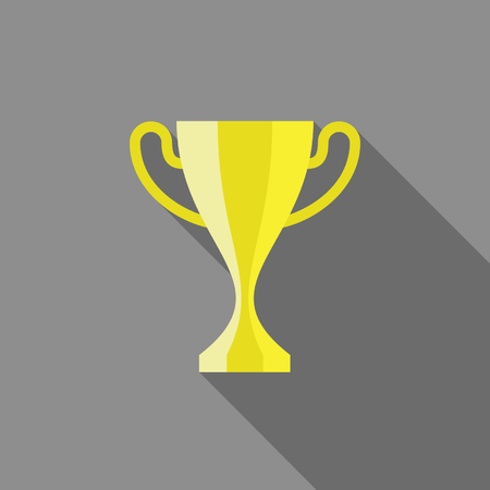 Sports Cup icon. Trophy. Vector version of a file without transparency.のイラスト素材