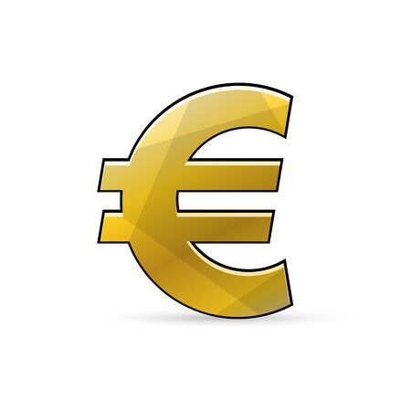 Euro sign. Currency icon.のイラスト素材
