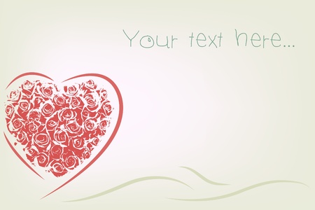 vector card flowerのイラスト素材