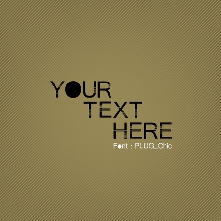 text with old style background のイラスト素材