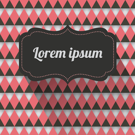 Vintage Triangle Backgroundのイラスト素材