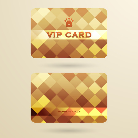 Vip cards with the abstract backgroundのイラスト素材