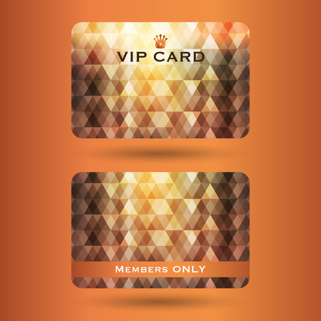 Vip cards with the abstract backgroundのイラスト素材