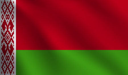 Belarus flagのイラスト素材
