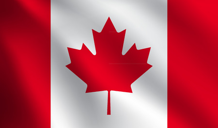 Canada flagのイラスト素材