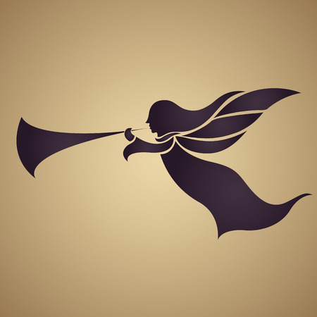 christmas angelのイラスト素材