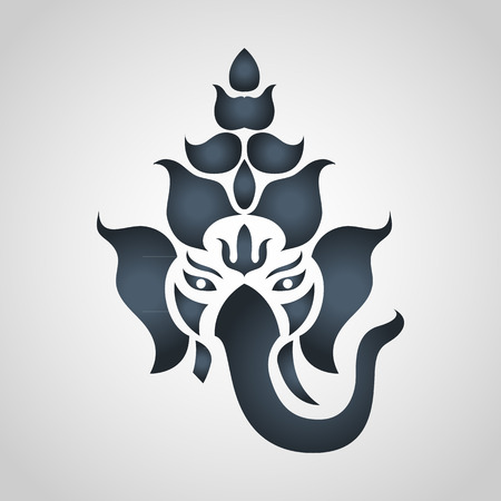 ganesha vectorのイラスト素材