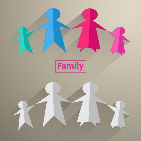 family iconsのイラスト素材