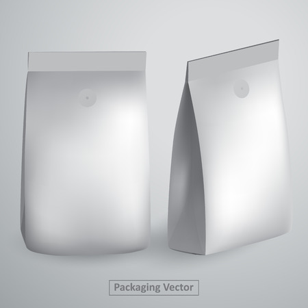 Package Of Coffee, Tea, Spices, Salt, Sugar, Pepperのイラスト素材