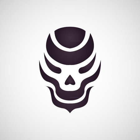 Skull vectorのイラスト素材