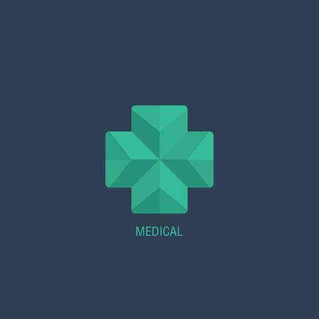 Medical logo vectorのイラスト素材