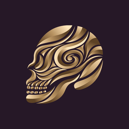 skull tattoo vectorのイラスト素材