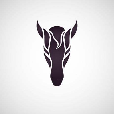 Horse head - vector illustrationのイラスト素材