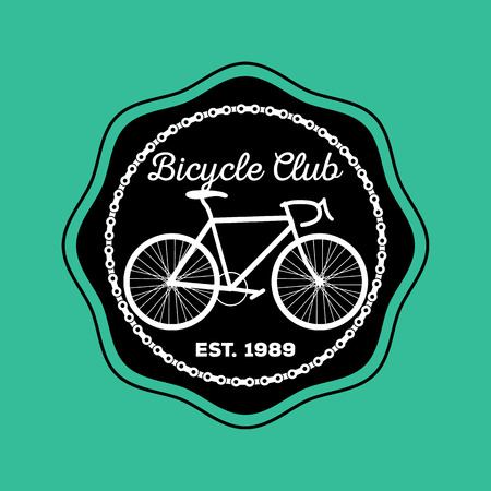 Bicycle Club logoのイラスト素材