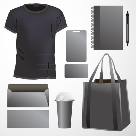 Corporate identity business set designのイラスト素材