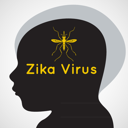 zika virusのイラスト素材
