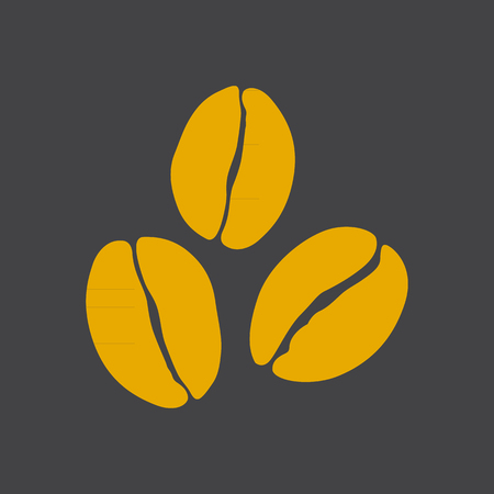 Coffee beans iconのイラスト素材