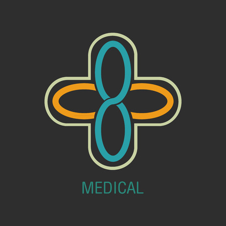 MEDICAL  vector icon designのイラスト素材