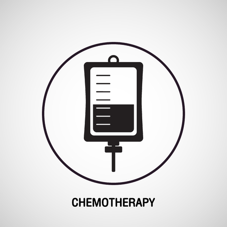 CHEMOTHERAPY medical logo vector icon designのイラスト素材