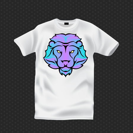 T-shirt design template vector illustrationのイラスト素材