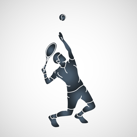 Tennis vector icon illustrationのイラスト素材