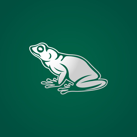 Frog vector icon illustrationのイラスト素材