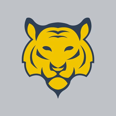 Tiger   icon design illustrationのイラスト素材