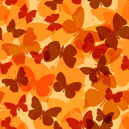 colored seamless pattern butterflyのイラスト素材