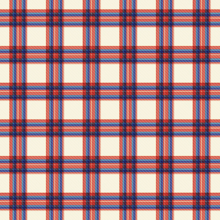 seamless pattern Scottish tartan cloth checkered patternのイラスト素材