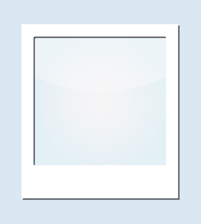 photo frame painted brush strokesのイラスト素材