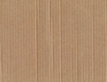 kraft corrugated cardboard scanned in high resolutionの写真素材