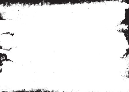 Scratched Gritty Grunge Background Texture Vector. Dust Overlay Distress Grainy Grungy Effect and Decorative Noise Effectのイラスト素材