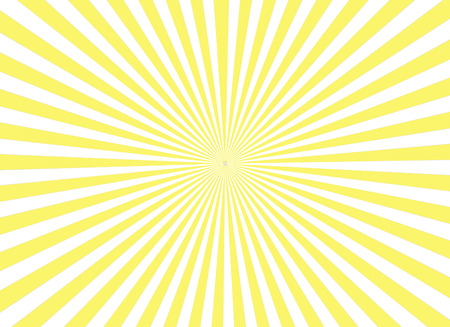 yellow and white starburst backgroundの写真素材