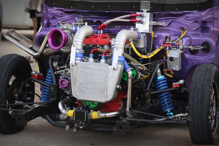 motor racing engineの写真素材